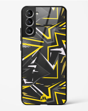 Triangular Abstraction Glass Case Phone Cover (Samsung)