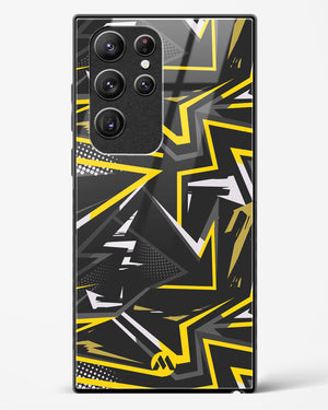 Triangular Abstraction Glass Case Phone Cover (Samsung)