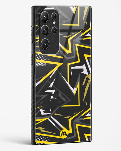 Triangular Abstraction Glass Case Phone Cover (Samsung)