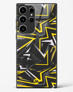 Triangular Abstraction Glass Case Phone Cover (Samsung)