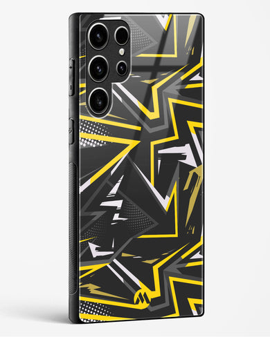 Triangular Abstraction Glass Case Phone Cover (Samsung)