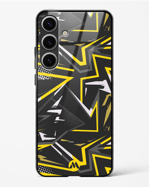 Triangular Abstraction Glass Case Phone Cover (Samsung)