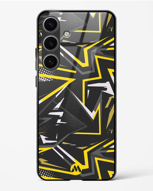 Triangular Abstraction Glass Case Phone Cover (Samsung)