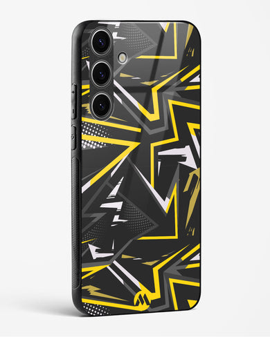 Triangular Abstraction Glass Case Phone Cover (Samsung)