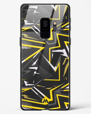 Triangular Abstraction Glass Case Phone Cover (Samsung)