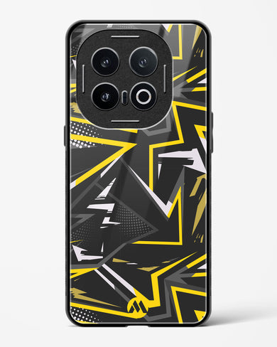 Triangular Abstraction Glass Case Phone Cover (Vivo)