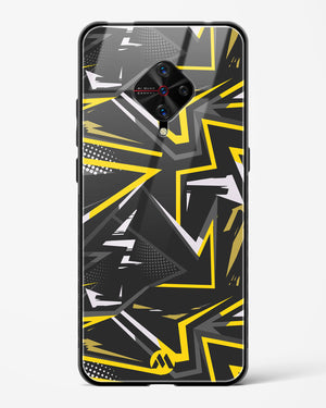 Triangular Abstraction Glass Case Phone Cover (Vivo)