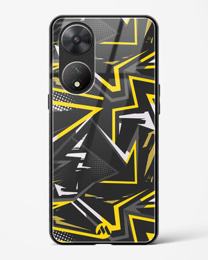 Triangular Abstraction Glass Case Phone Cover (Vivo)