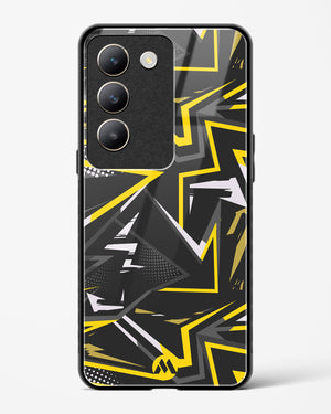 Triangular Abstraction Glass Case Phone Cover (Vivo)