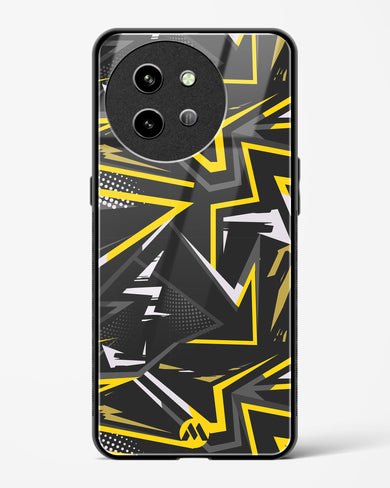 Triangular Abstraction Glass Case Phone Cover (Vivo)