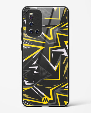 Triangular Abstraction Glass Case Phone Cover (Vivo)