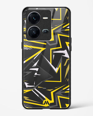 Triangular Abstraction Glass Case Phone Cover (Vivo)