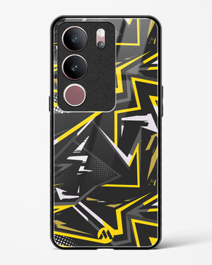 Triangular Abstraction Glass Case Phone Cover (Vivo)