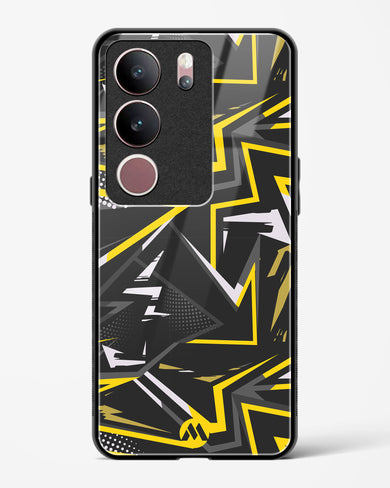 Triangular Abstraction Glass Case Phone Cover (Vivo)