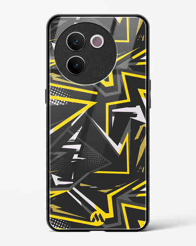 Triangular Abstraction Glass Case Phone Cover (Vivo)