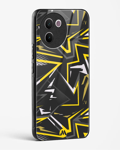 Triangular Abstraction Glass Case Phone Cover (Vivo)