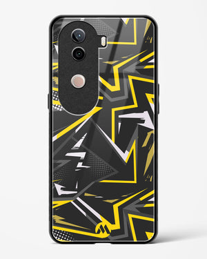 Triangular Abstraction Glass Case Phone Cover (Vivo)