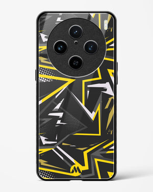 Triangular Abstraction Glass Case Phone Cover (Vivo)