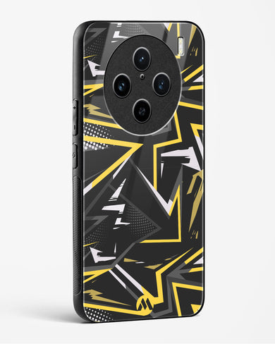 Triangular Abstraction Glass Case Phone Cover (Vivo)