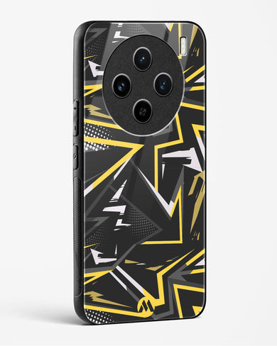 Triangular Abstraction Glass Case Phone Cover (Vivo)