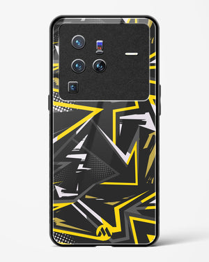 Triangular Abstraction Glass Case Phone Cover (Vivo)