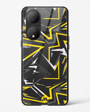 Triangular Abstraction Glass Case Phone Cover (Vivo)