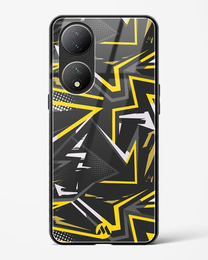 Triangular Abstraction Glass Case Phone Cover (Vivo)