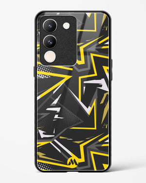 Triangular Abstraction Glass Case Phone Cover (Vivo)