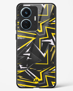 Triangular Abstraction Glass Case Phone Cover (Vivo)