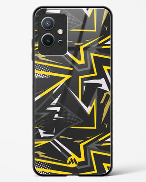 Triangular Abstraction Glass Case Phone Cover (Vivo)