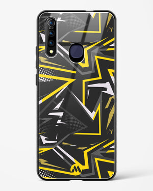 Triangular Abstraction Glass Case Phone Cover (Vivo)