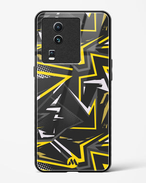 Triangular Abstraction Glass Case Phone Cover (Vivo)