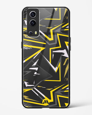 Triangular Abstraction Glass Case Phone Cover (Vivo)