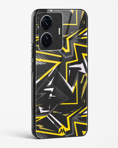 Triangular Abstraction Glass Case Phone Cover (Vivo)