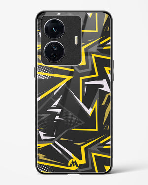 Triangular Abstraction Glass Case Phone Cover (Vivo)