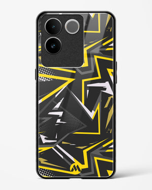 Triangular Abstraction Glass Case Phone Cover (Vivo)