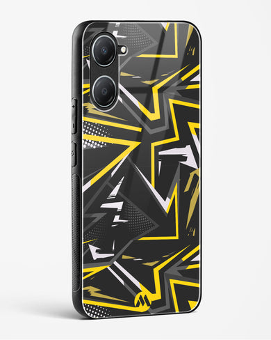 Triangular Abstraction Glass Case Phone Cover (Vivo)