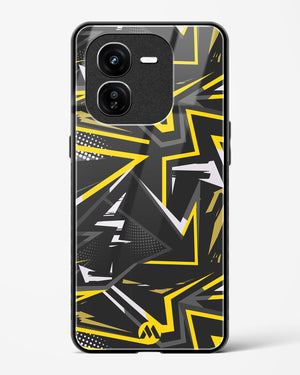 Triangular Abstraction Glass Case Phone Cover (Vivo)