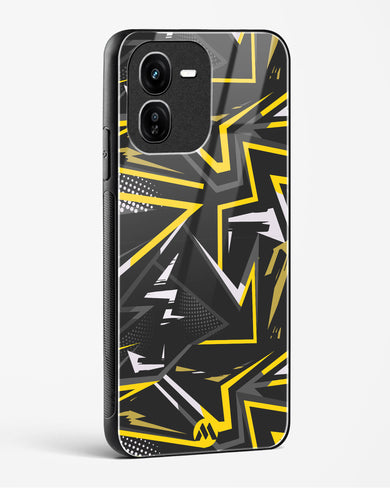 Triangular Abstraction Glass Case Phone Cover (Vivo)