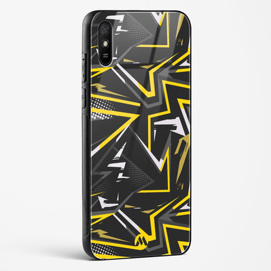 Triangular Abstraction Glass Case Phone Cover-(Xiaomi)
