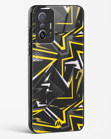 Triangular Abstraction Glass Case Phone Cover (Xiaomi)