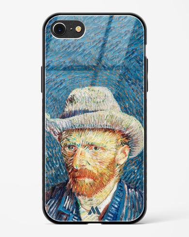 Self Portrait with Grey Felt Hat [Van Gogh] Glass Case Phone Cover-(Apple)