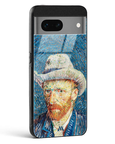 Self Portrait with Grey Felt Hat [Van Gogh] Glass Case Phone Cover-(Google)