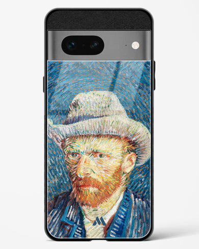 Self Portrait with Grey Felt Hat [Van Gogh] Glass Case Phone Cover-(Google)