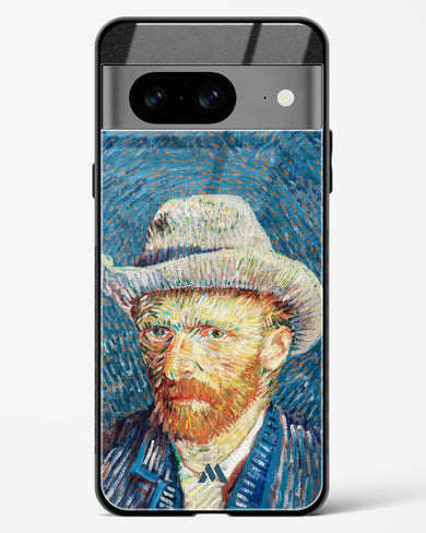 Self Portrait with Grey Felt Hat [Van Gogh] Glass Case Phone Cover-(Google)