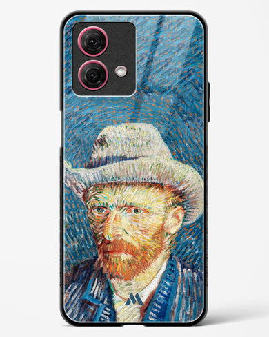 Self Portrait with Grey Felt Hat [Van Gogh] Glass Case Phone Cover (Motorola)