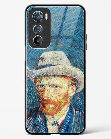 Self Portrait with Grey Felt Hat [Van Gogh] Glass Case Phone Cover (Motorola)