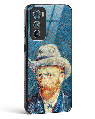 Self Portrait with Grey Felt Hat [Van Gogh] Glass Case Phone Cover (Motorola)