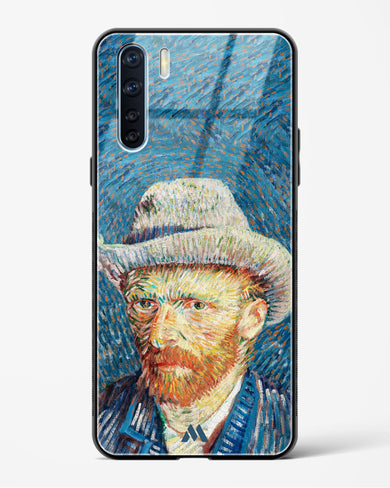 Self Portrait with Grey Felt Hat [Van Gogh] Glass Case Phone Cover-(Oppo)