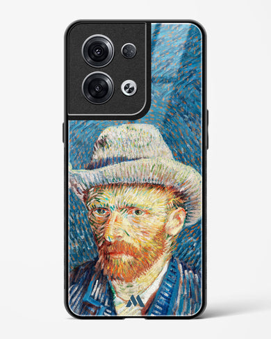 Self Portrait with Grey Felt Hat [Van Gogh] Glass Case Phone Cover-(Oppo)